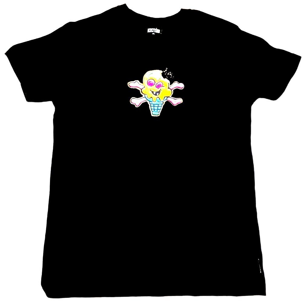 Icecream Cookie Black Tee Skull And Crossbones Mens Size Medium